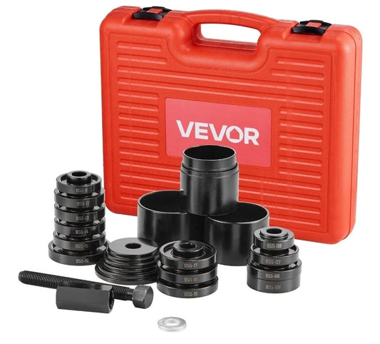 Wheel Bearing Press Kit, 23 PCS FWD Bearing Puller Tools, for Front Wheel Drive