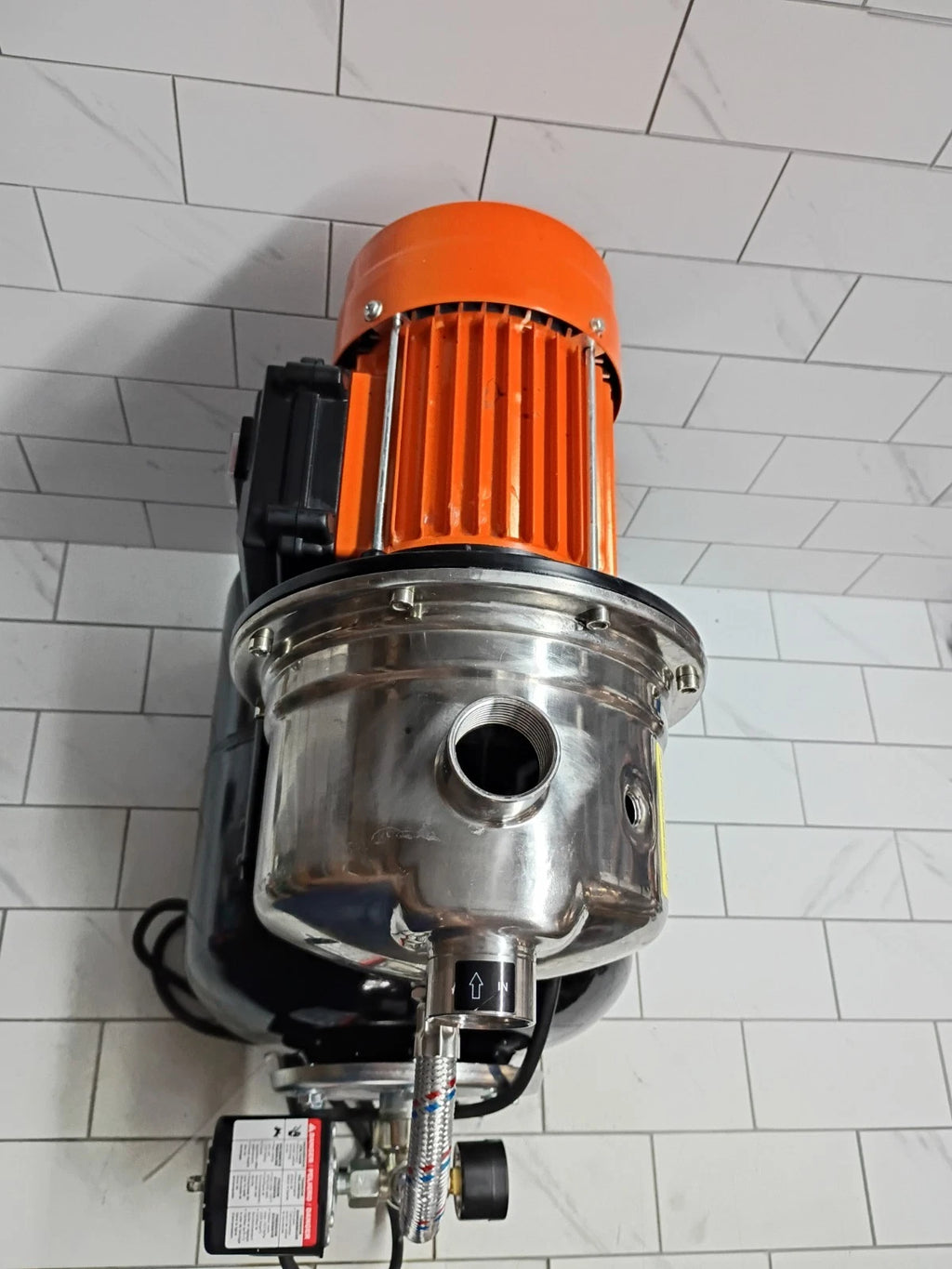 VEVOR 1HP Shallow Well Pump with Pressure Tank 1000GPH Irrigation Booster Pump