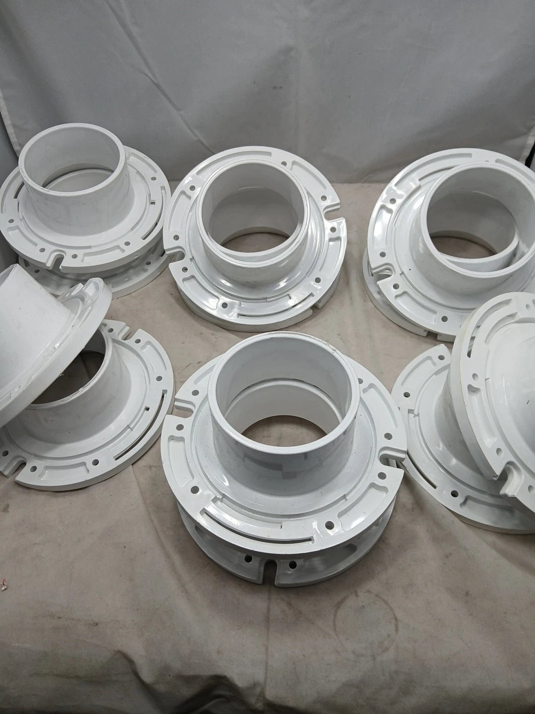 12- PK Oatey 3x4 Pvc Toilet Flange New OB
