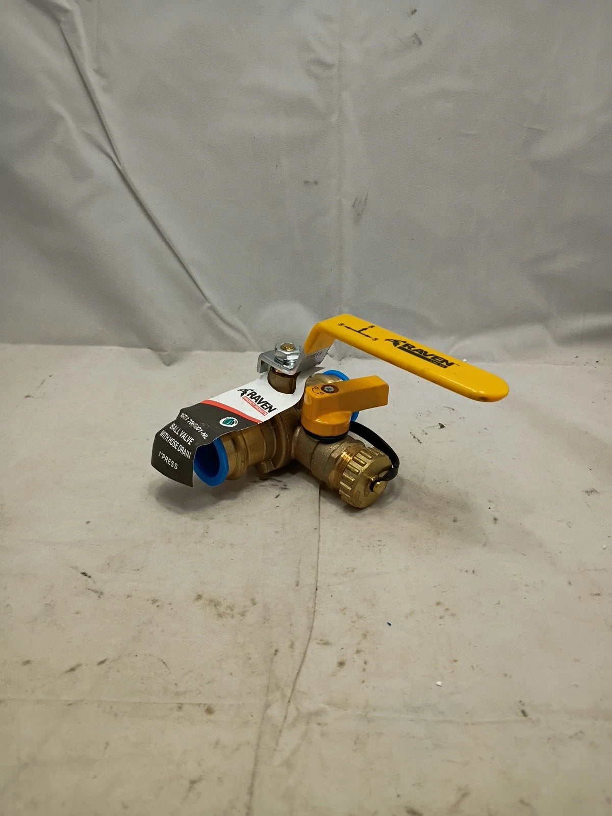 Midline Valve 928S223 High Flow Drain Ball Valve, 3 Way Adjustable Flow Path