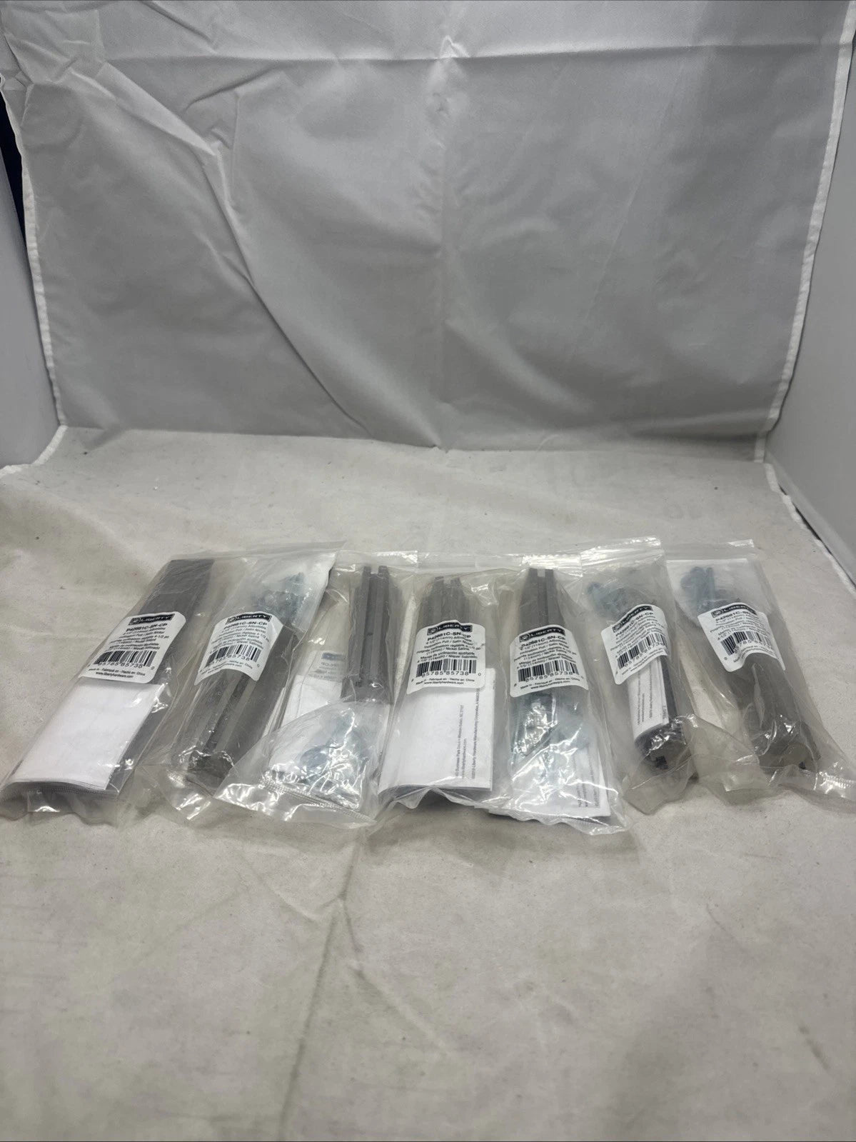 7PK Liberty Inclination Adjustable Cabinet Pull Satin Nickel 1"-4"P42681C-SN-CP