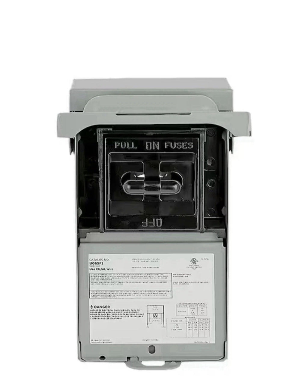 Midwest Electric 60 Amp 240V Fused AC Disconnect U065F1P