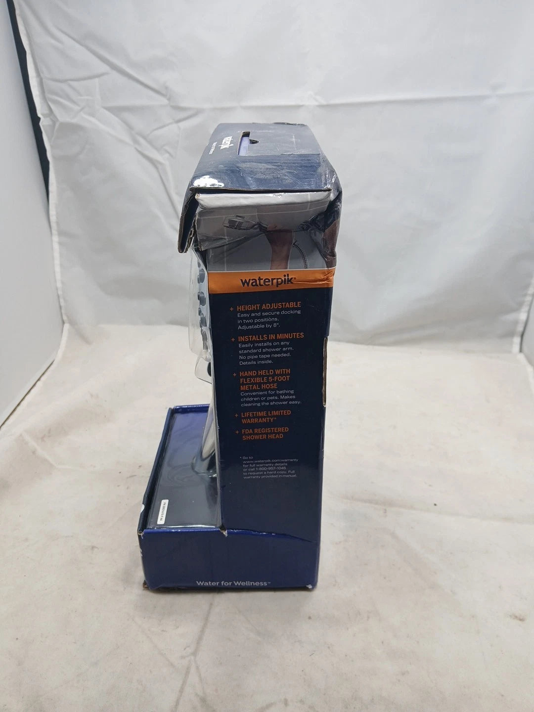 Waterpik 7-Spray Power Pulse Handheld Shower Head Polished Chrome XOD-763ME OB