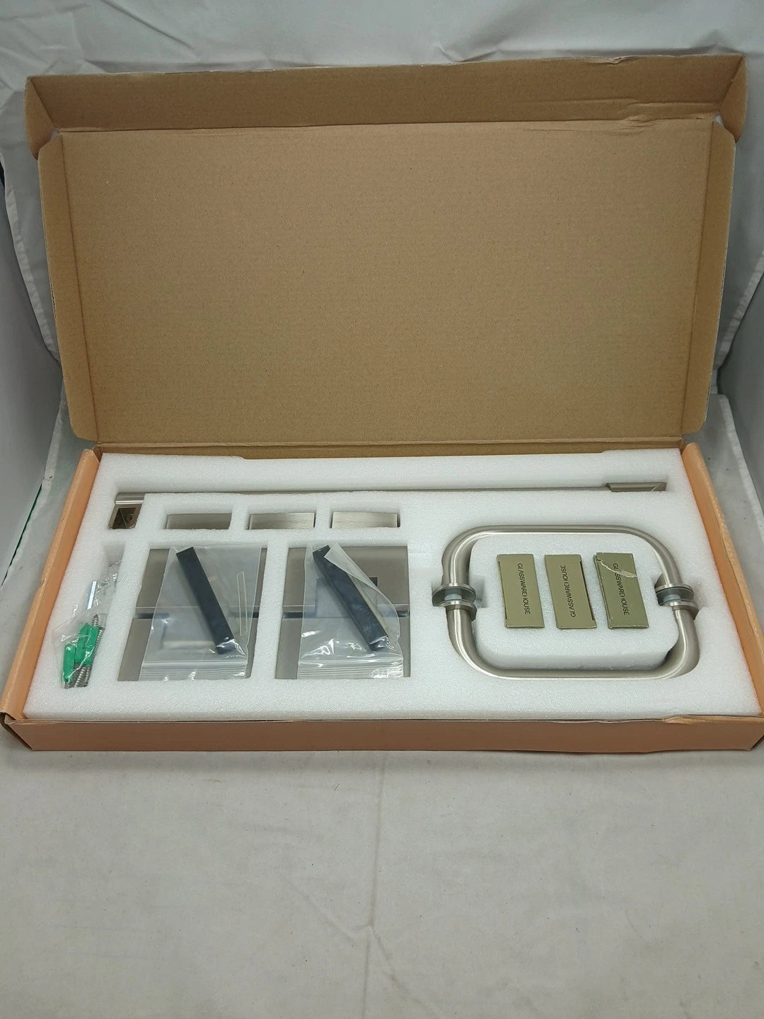 Pivot Frameless Corner Shower Enclosure HINGES For 34 in W x 48 in. D x 78 in. H
