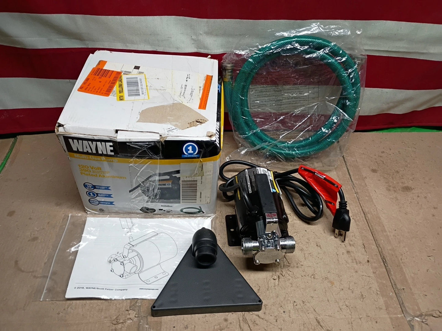 Wayne PC2 Transfer Pump, 115Volt. Multi Use 57717-WYN3