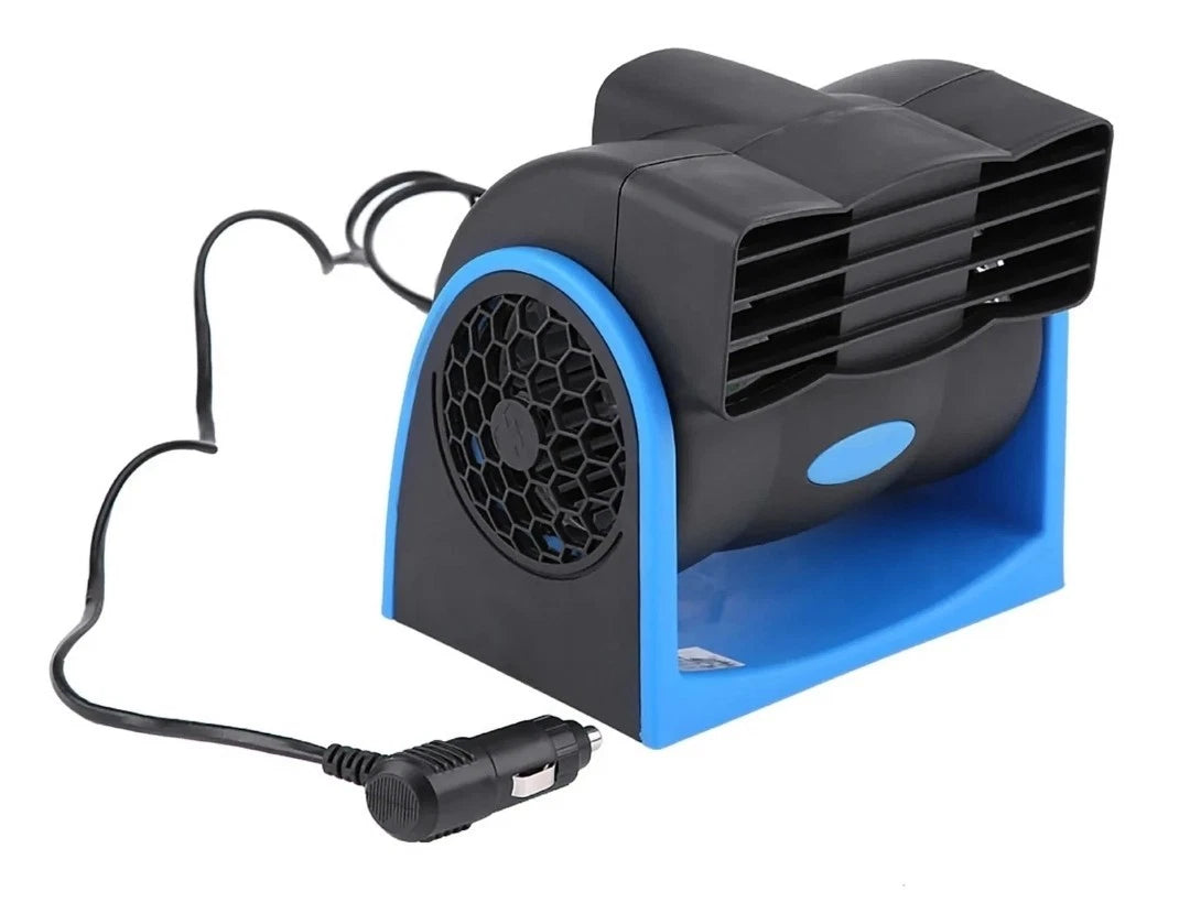 Car Vehicle 12V Electric Fan Adjustable Speed Silent Air Fan Car Air Fan
