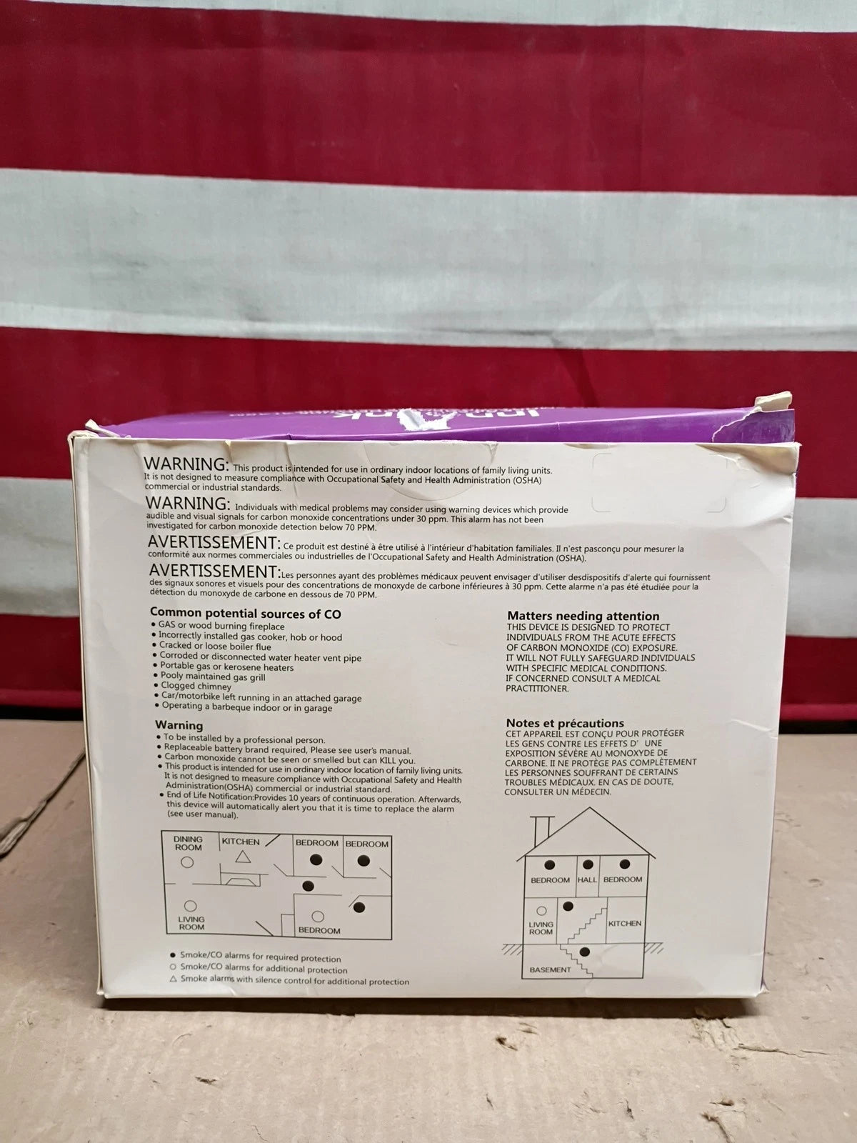 4-Pack Innolink IL86CUH03 Smoke & Carbon Monoxide Alarm w/ Voice Alarm OB