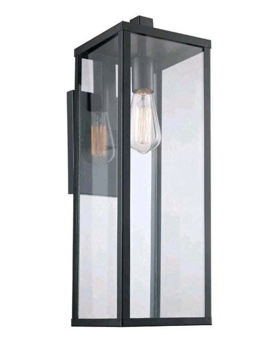 Trans Globe Lighting 40752 Oxford 1 Light 22-1/2" Tall Outdoor - Black Open Box