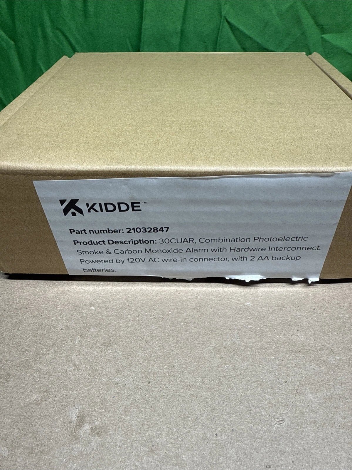 1 Pack Kidde Smoke & Carbon Monoxide Detector, AA Battery Powered, LED Warning