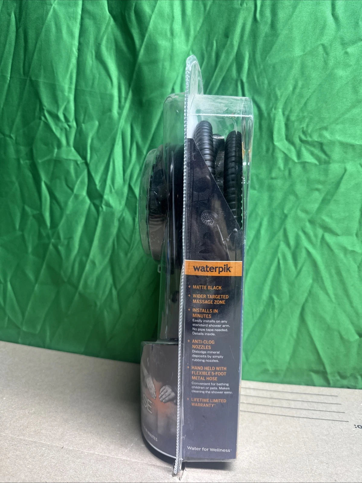 6-Spray Patterns with 1.8 GPM 4.75 in. Single Wall Mount Adjustable Handheld
