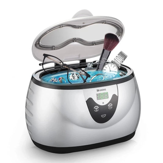 Ultrasonic Cleaner Machine Timer Profesional Jewelry Retainer Denture Watch Ring