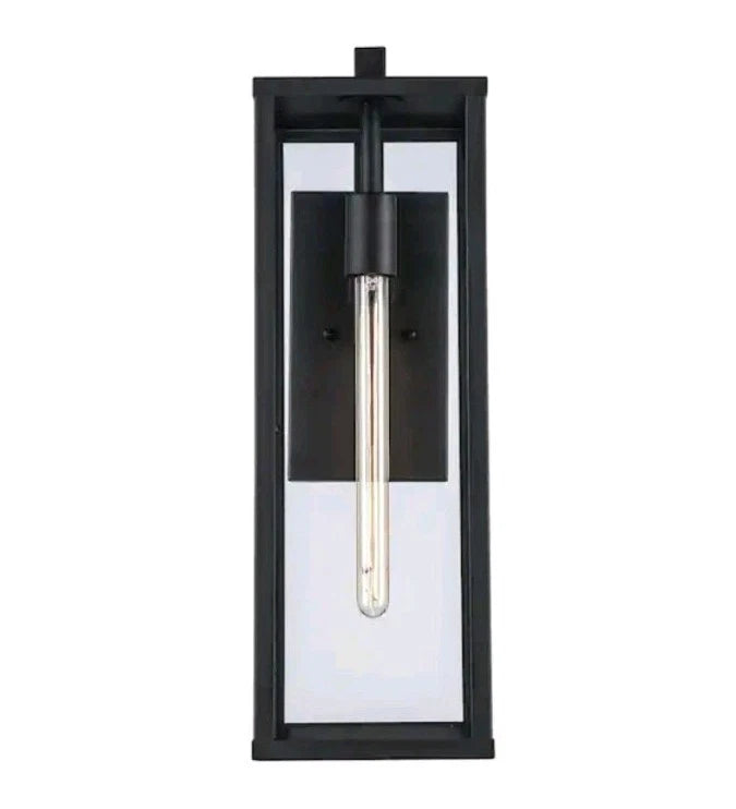Trans Globe Lighting 40752 Oxford 1 Light 22-1/2" Tall Outdoor - Black Open Box