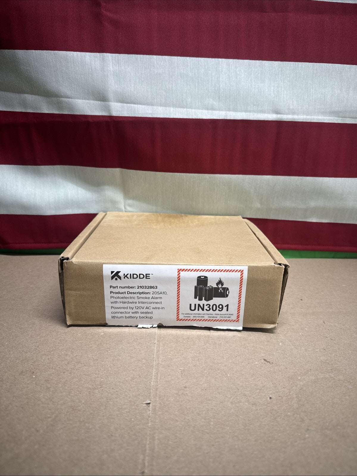 Kidde 20SA10 Hardwired Smoke Detector, 10-Year Battery, Interconnectable