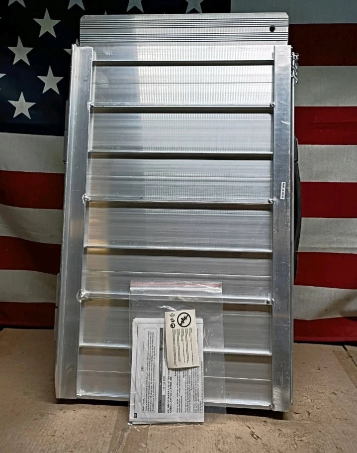 2-FT Portable Aluminum Wheelchair Ramp Non-Slip Folding Ramp for Wheelchair, OB