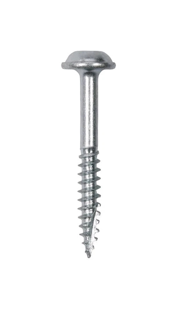 1-1/4" Pocket Hole Screws 500-Pack Fine Thread for Hardwoods Square Drive Ob