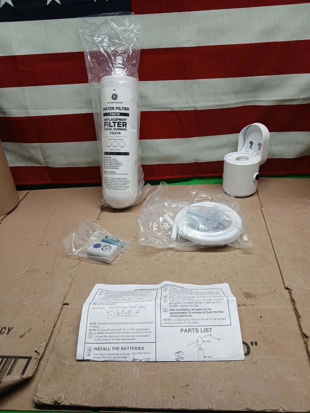GE Under Sink Single Stage High Flow Water Filtration System GXK140TNN