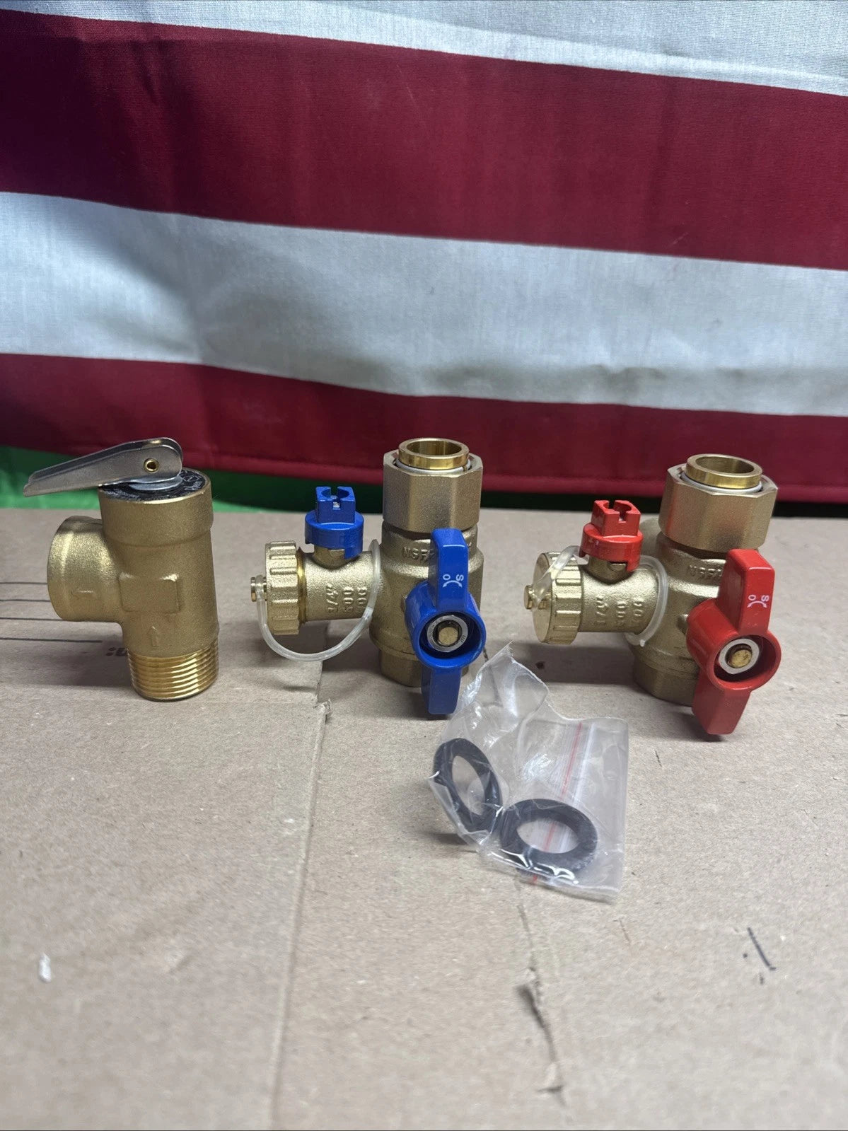 Rheem RTG20326 Brass Service Valves for Tankless Water Heaters
