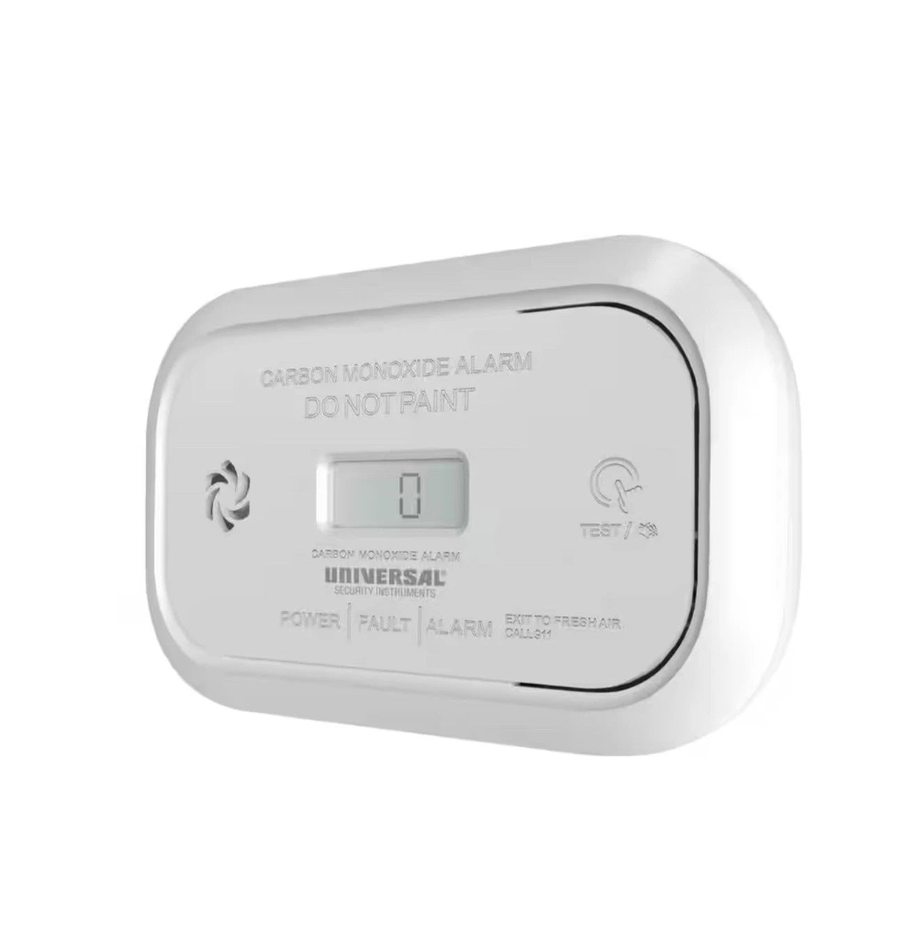 AA Battery Powered Carbon Monoxide Detector with Digital Display NEW