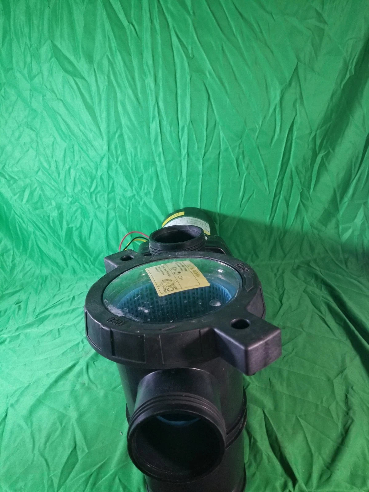 Everbilt Pool Pump Fan-Cooled Motor 1.5 HP 230V USED Does Not Have Unions
