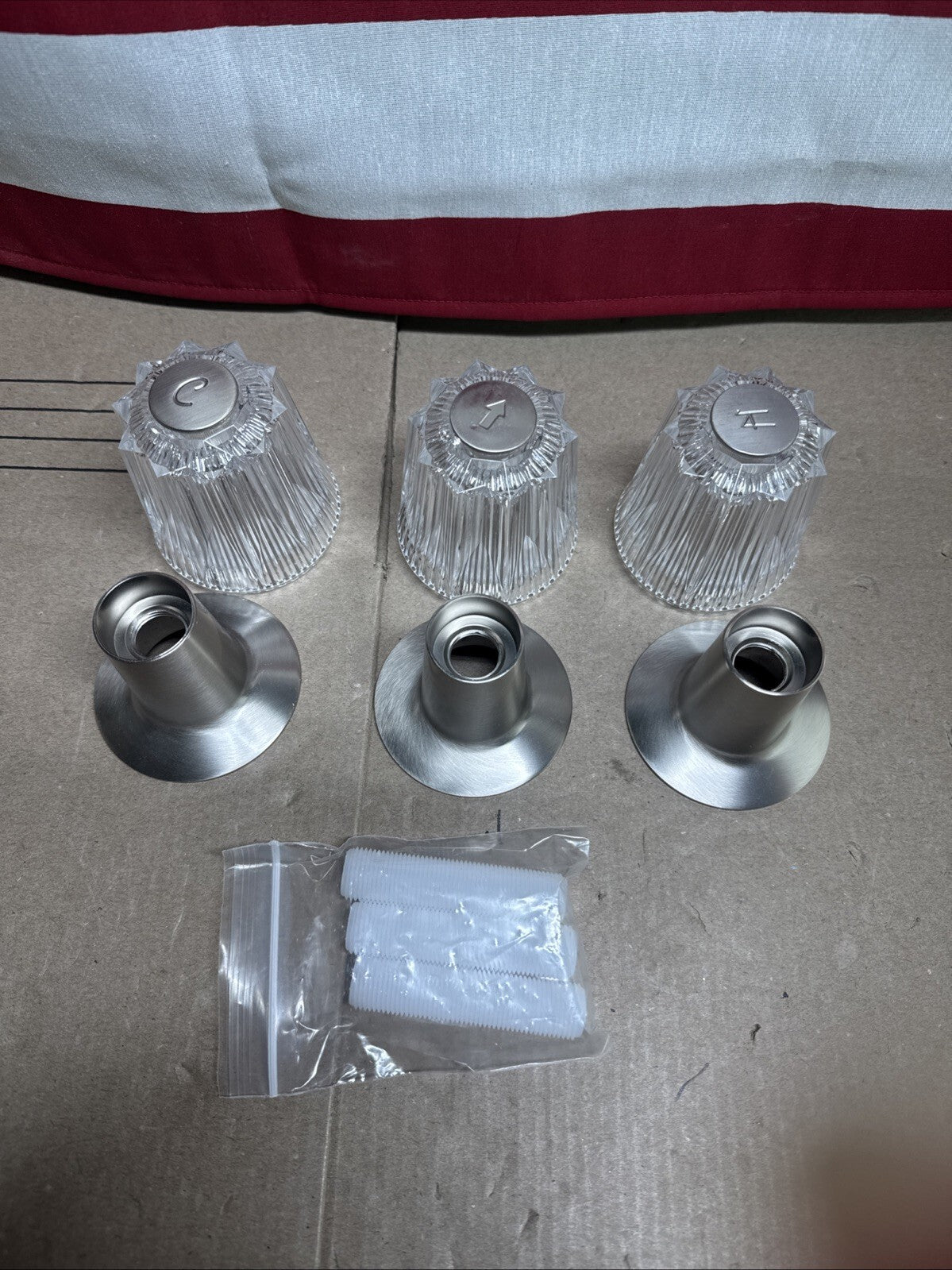 Danco 81430 Pfister Windsor Tub / Shower Trim Kit, Brushed Nickel NEW OPEN BOX