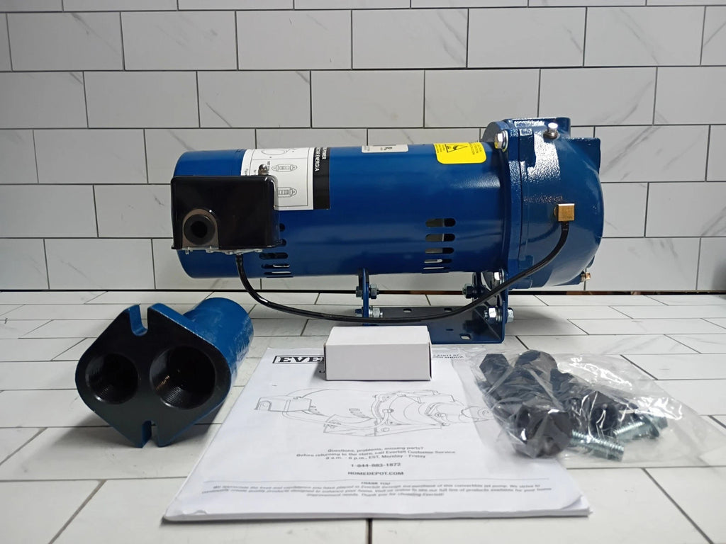 Everbilt HDCWJ10 1 HP Professional Convertible Jet Pump NEW OPEN BOX