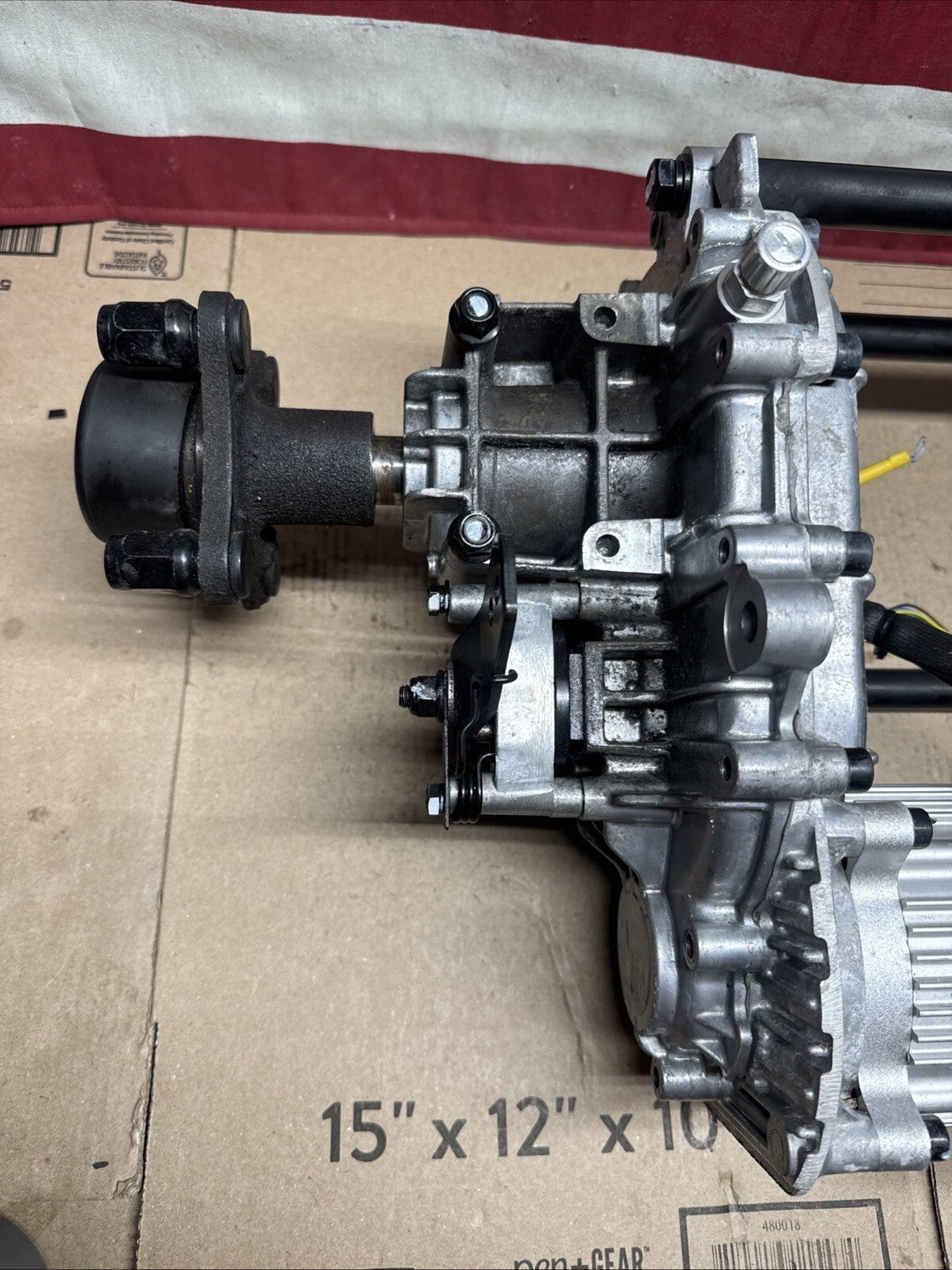 Complete Drive Motor & Transaxle Assembly Ryobi 30" Z30Li 80v Zero Turn Mower