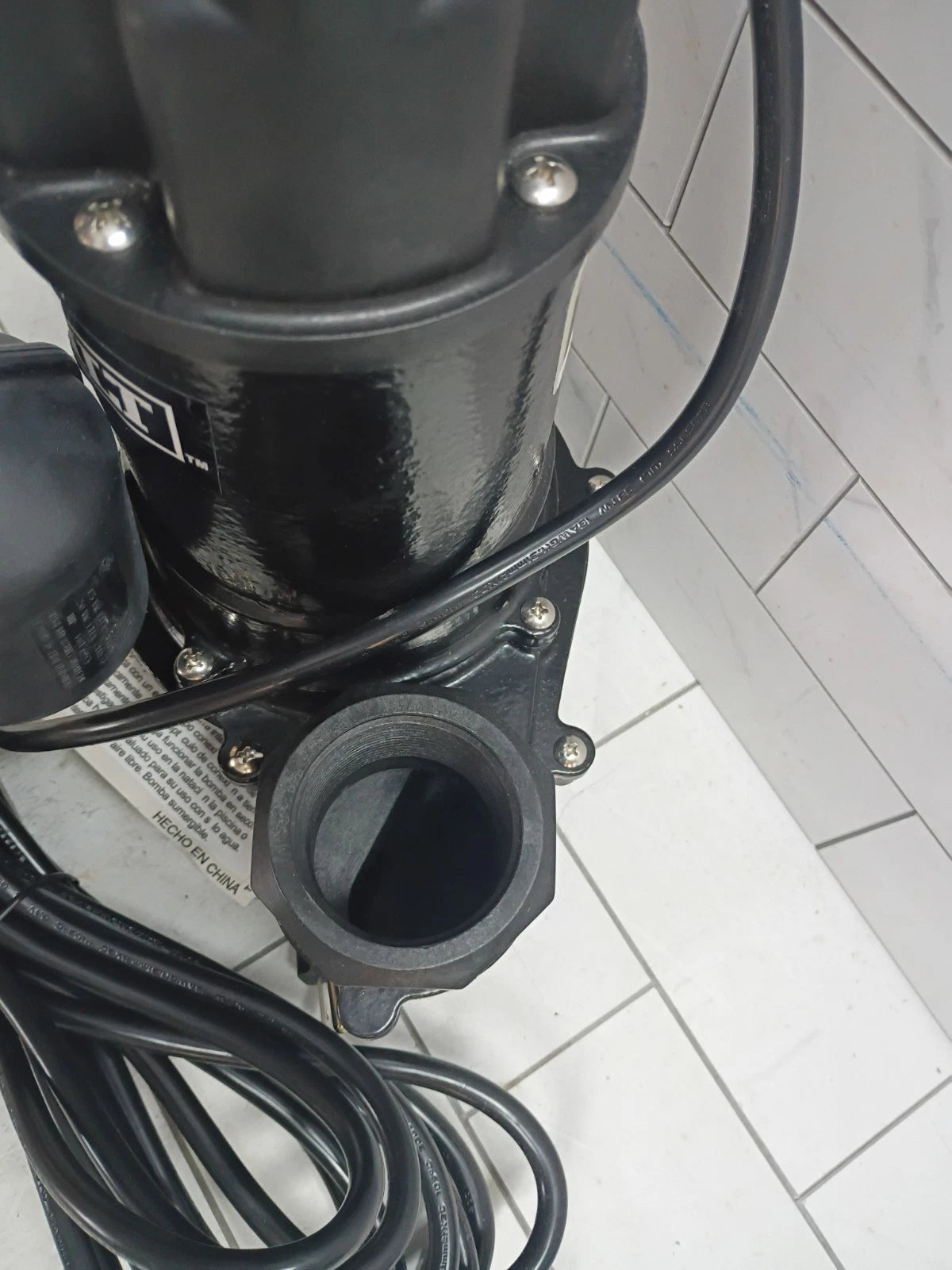 Everbilt HDEFR50W 1/2 HP Effluent Pump. Open Box.