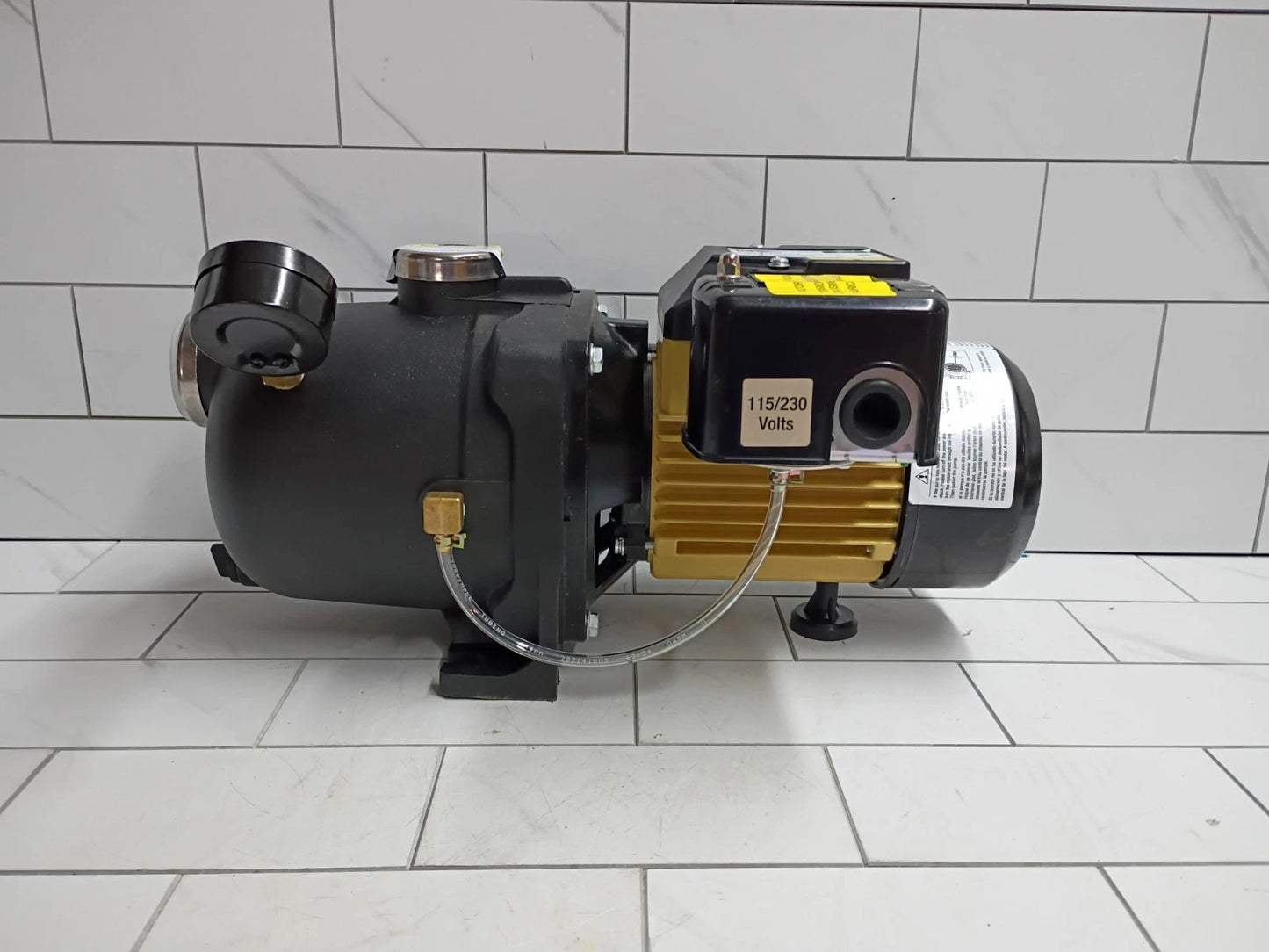 K2 Pumps Shallow Well Jet Pump 3/4 Hp Lead Free Thermoplastic 115/230V OPEN BOX