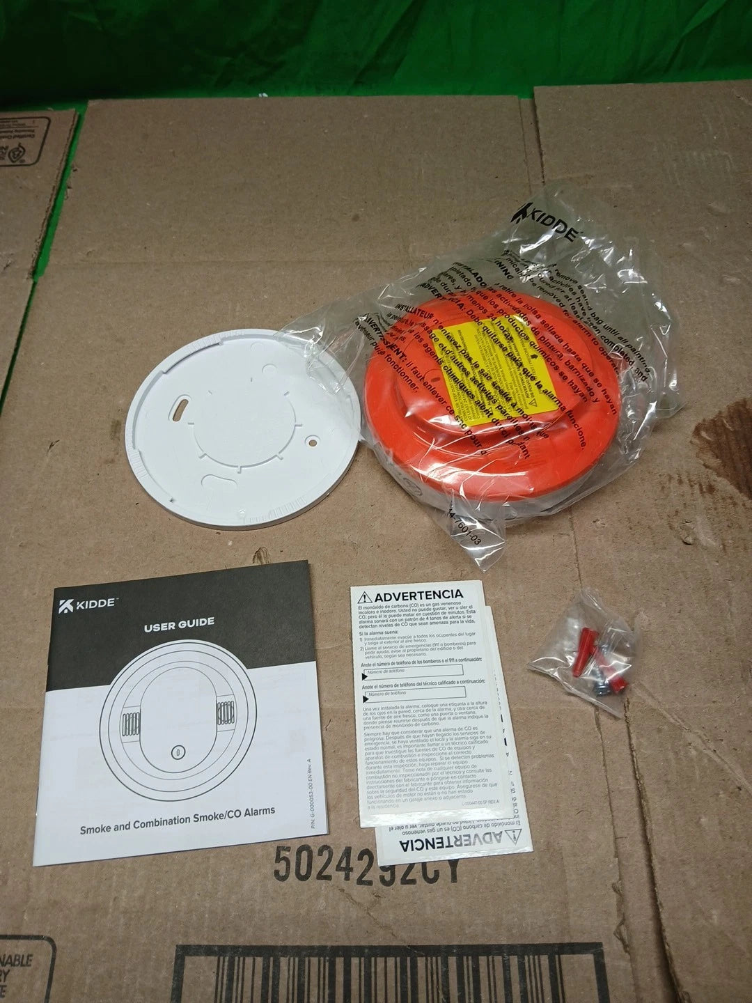 Kidde Smoke & CO Detector, 10-Year Battery, LED Warning Indicators 30CUD10$