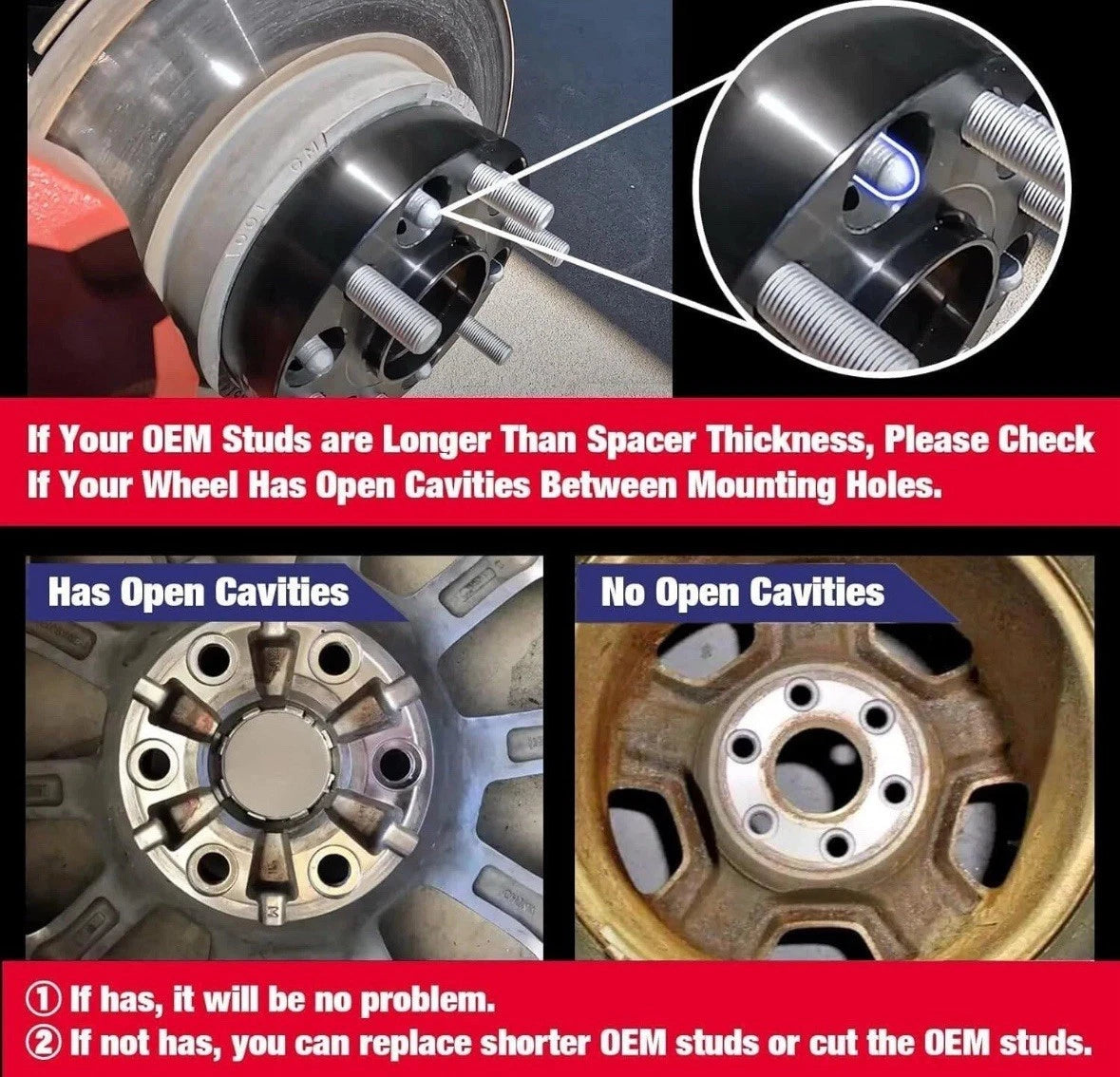 KSP 5x114.3 Wheel Spacers for Compass Fusion Escape, 1" (25mm) Hubcentric Spacer