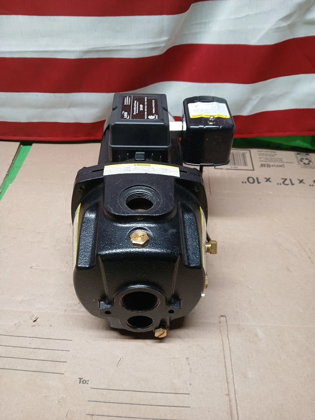 LEO 3/4 HP 115/230-Volt Cast Iron Convertible Jet Pump CJE075