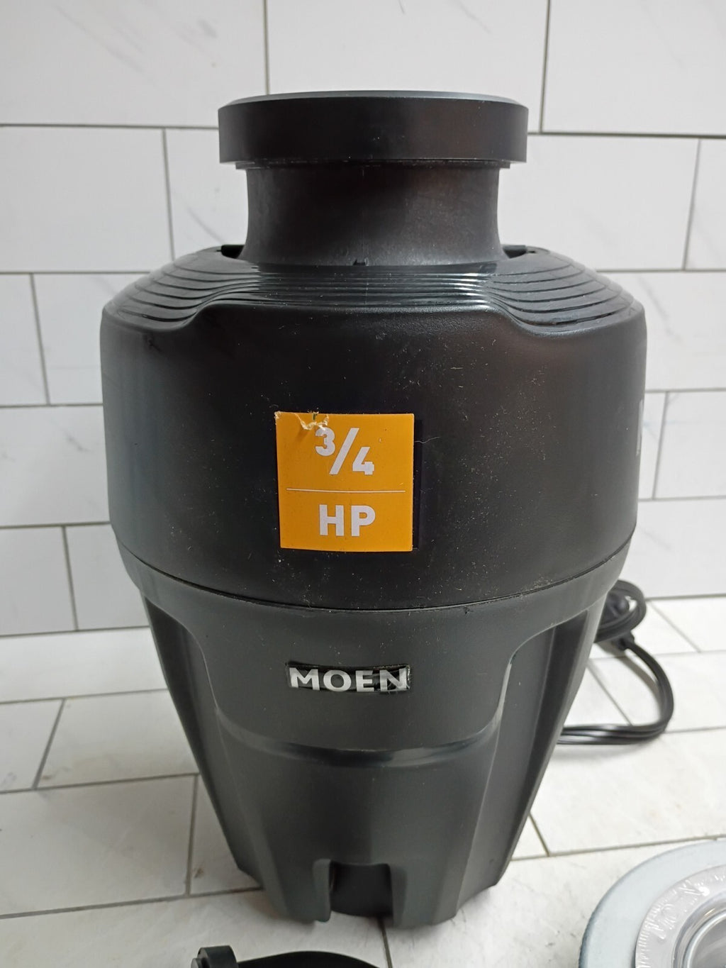 Moen Host 3/4hp Garbage Disposal New EX75c Continuous Feed Open Box