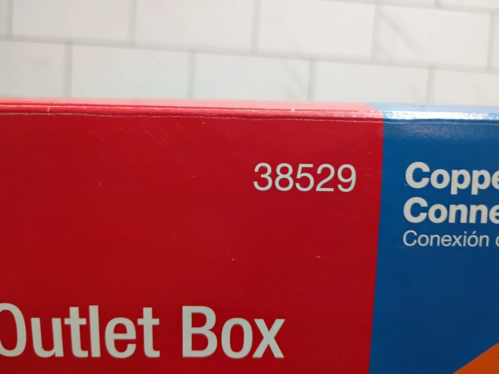 (2 Pack) Oatey 38529 Washing Machine Center Drain Outlet Box With Swt Valves OB