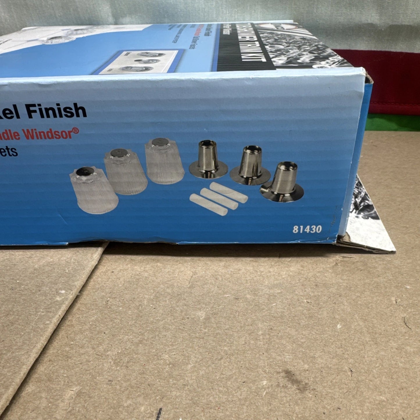 Danco 81430 Pfister Windsor Tub / Shower Trim Kit, Brushed Nickel NEW OPEN BOX