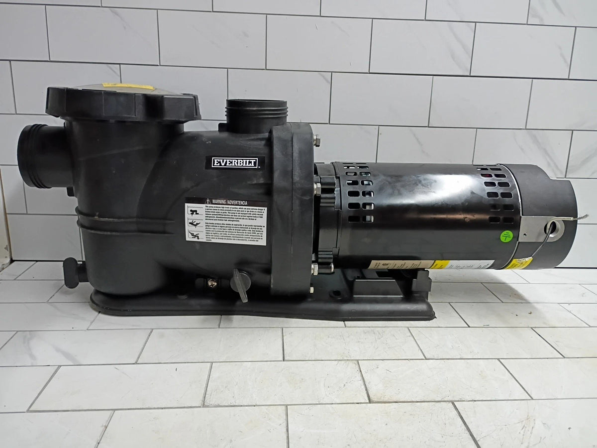 Everbilt 1 HP Pool Pump In Ground 2 Speed 5.1 A 230V Open Box Read Description