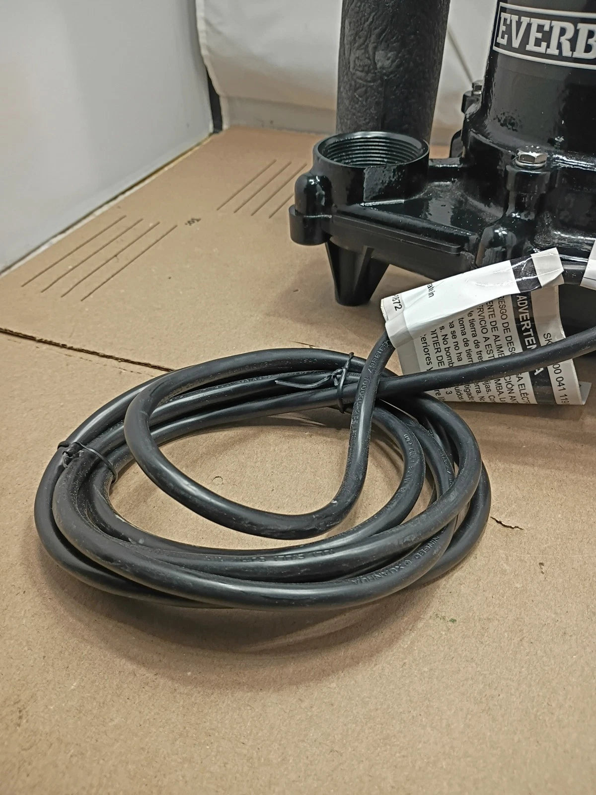 Everbilt 1/3 HP Cast Iron Submersible Sump Pump HDS30