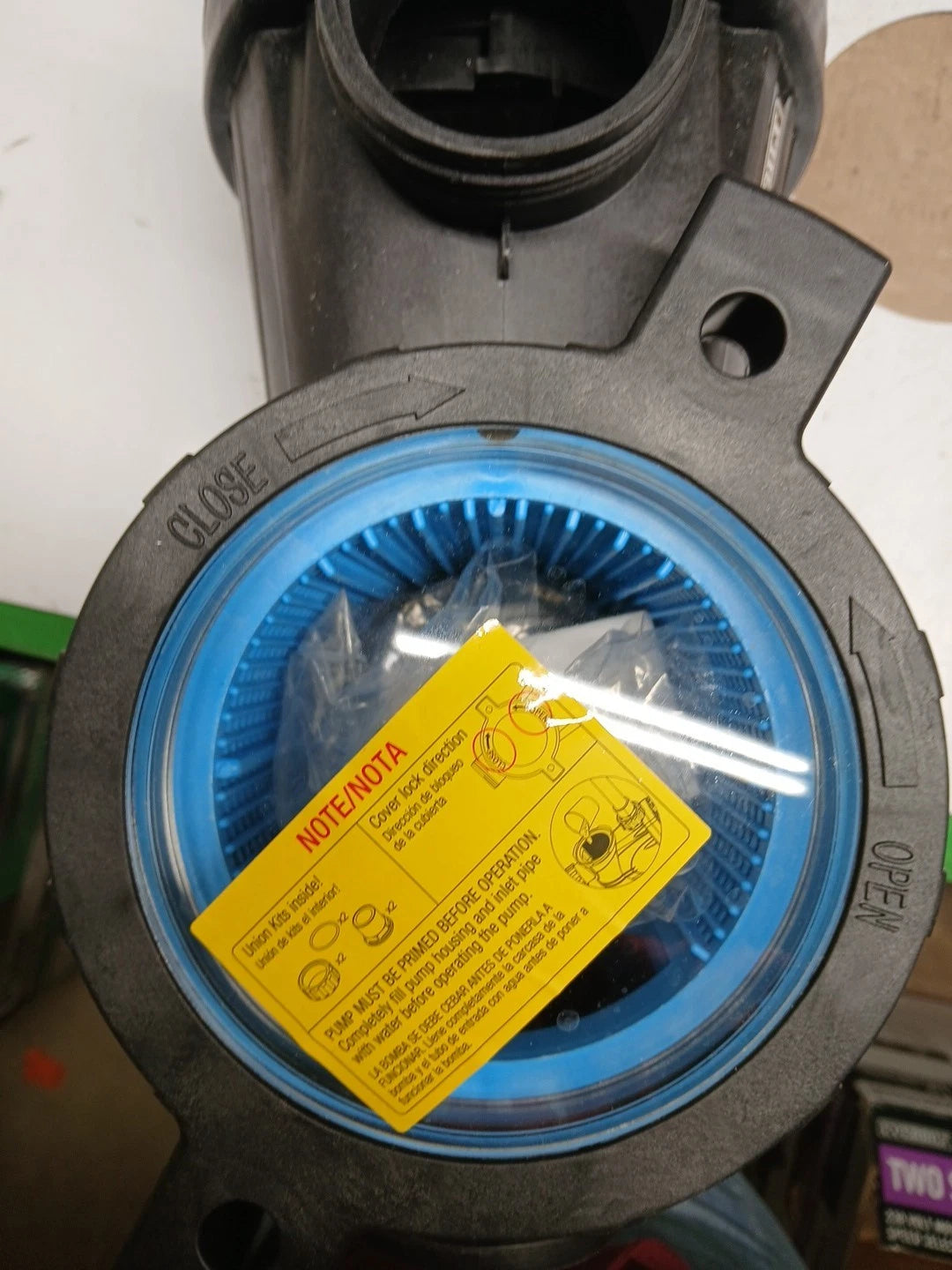 Everbilt 1 HP Pool Pump InGround 2 Speed 230V (Model SPP10002-2SP) NEW OB