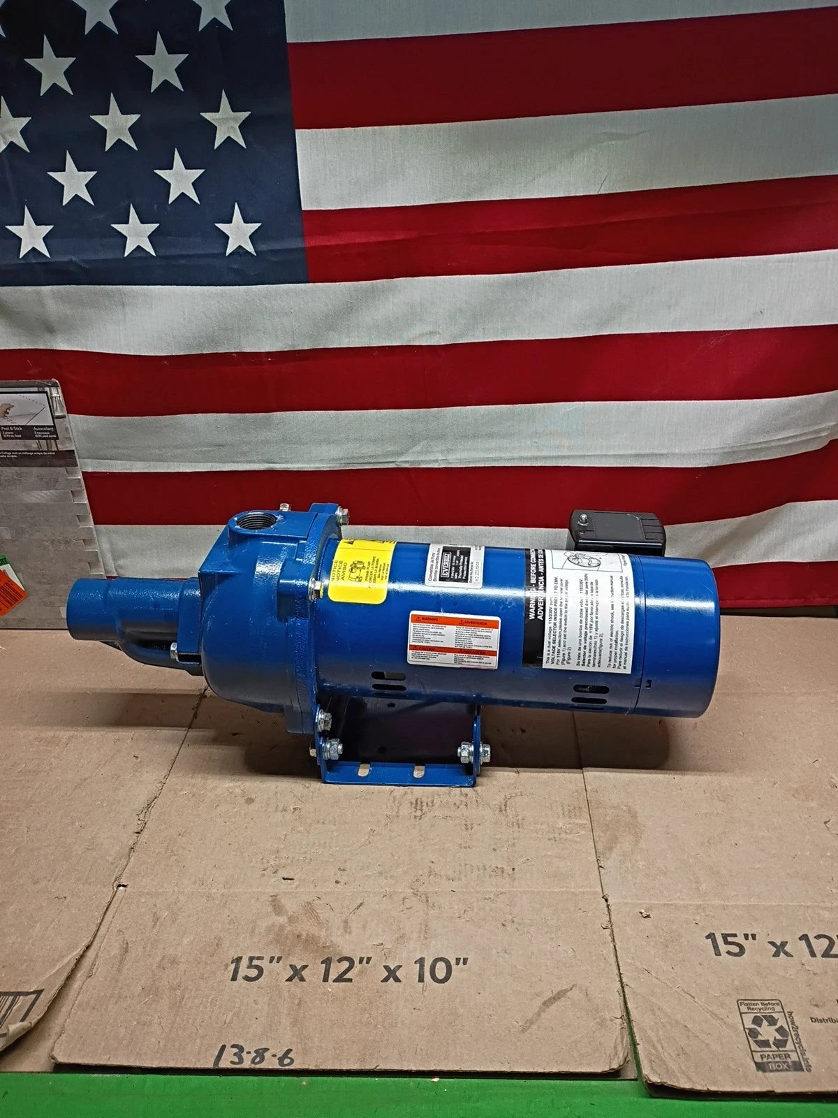 Everbilt 1 HP Professional Convertible Jet Pump. Read Description*PARTS ONLY*