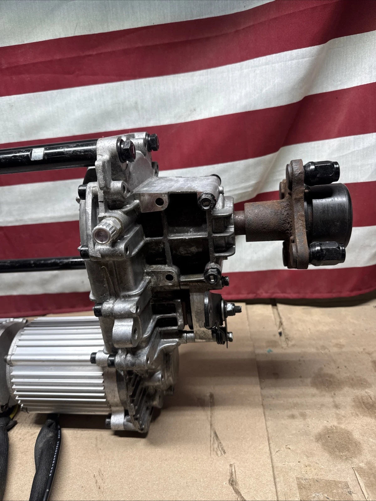Complete Drive Motor & Transaxle Assembly Ryobi 30" Z30Li 80v Zero Turn Mower