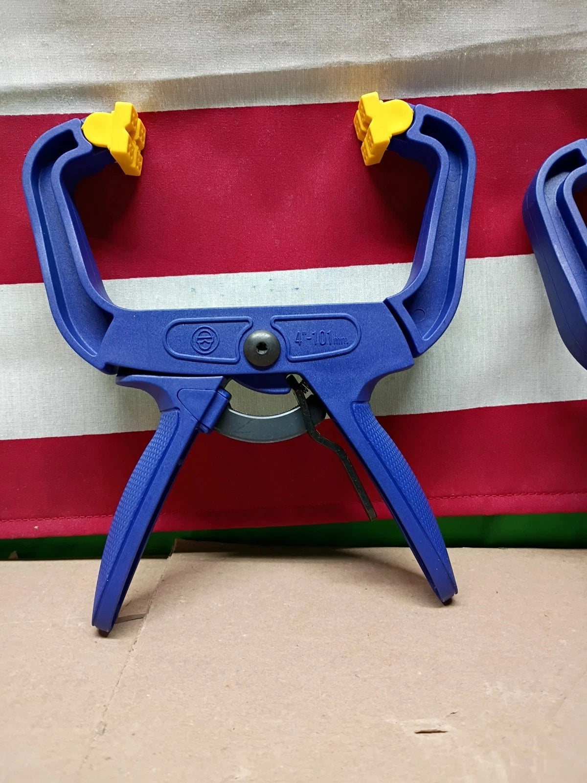Lot Of 2 IRWIN T59400CED 101mm 2 QUICK-GRIP NON MARKING HANDI CLAMPS Open Box