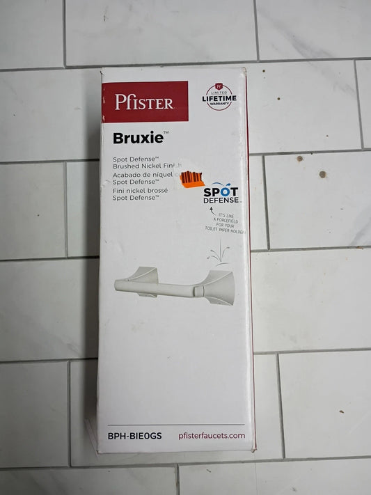 Pfister BPH-BIEOGS Bruxie Pivot Toilet Paper Holder Brushed Nickel New Sealed