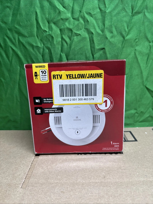Kidde 20SA10 Hardwired Smoke Detector with Photoelectric sensor New Open Box