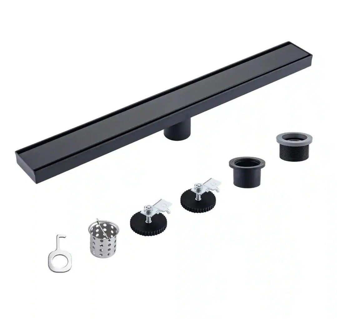 RAINLEX 24 in. Stainless Steel Linear Shower Drain with Tile-in Cover