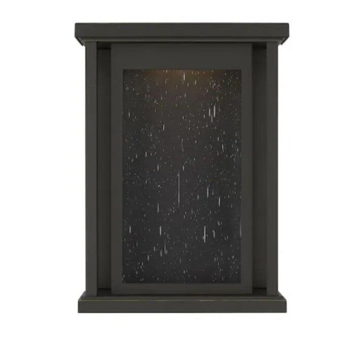 Faywood Small 7.5 in. W x 10.5 in. H Antique Bronze Outdoor Hardwired Wall OB