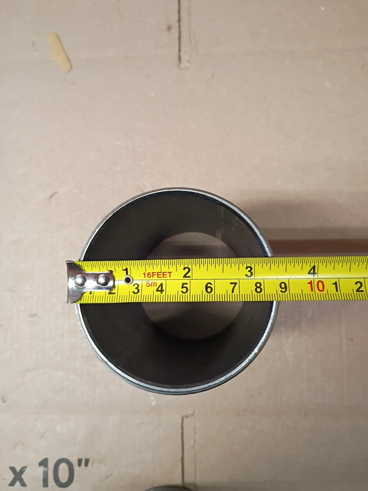 Lot Of 2 | 3" x 5-1/2" Black Steel Pipe Nipple MNPT Threaded Schedule 40