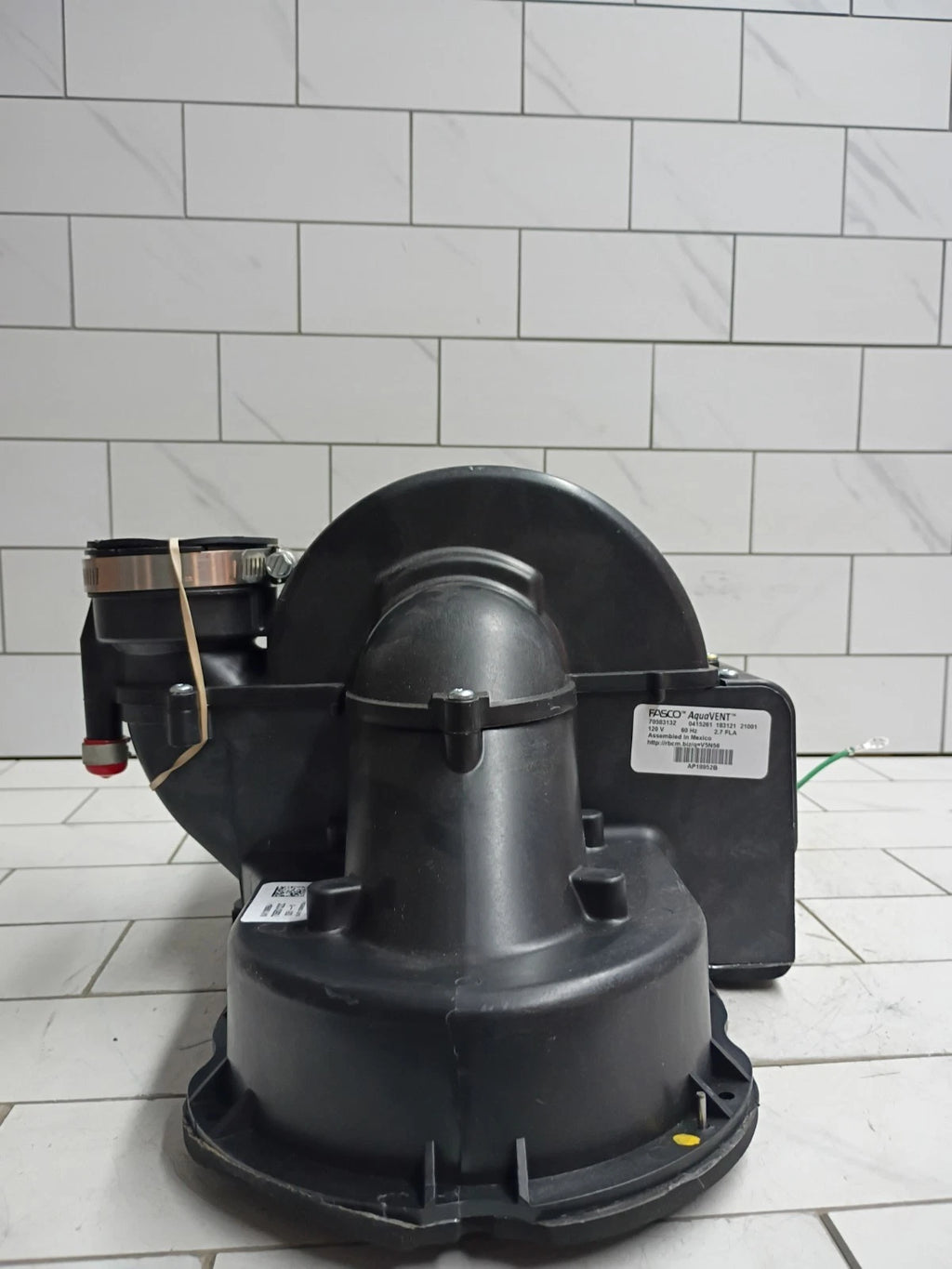 FASCO AP18952B 70583132 AquaVENT Water Heater Power Vent Exhaust Motor Assembly