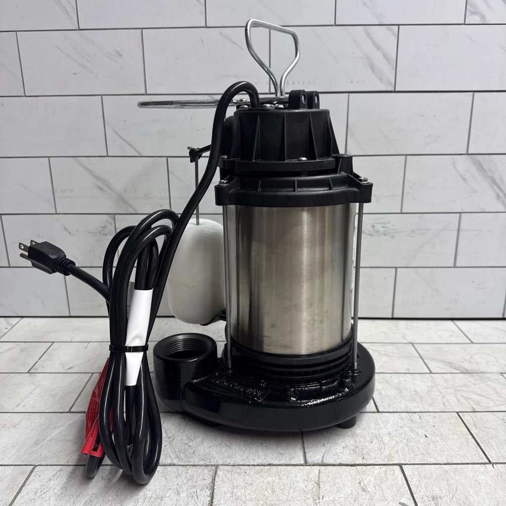 Wayne CDU1000 - 1HP Submersible Sump Pump Stainless Steel & Cast Iron 6100GPH