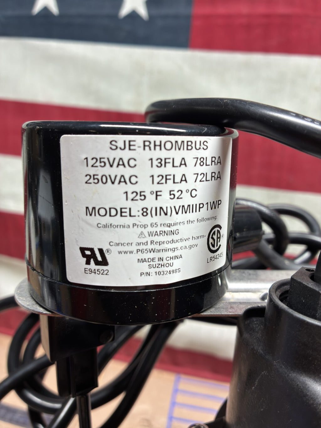 Everbilt HDSP25V 1/4 HP Aluminum Submersible Sump Pump Vertical Switch Open Box