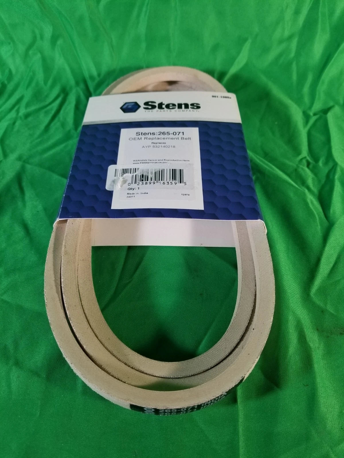 New Stens OEM Replacement Belt 265-071 for AYP 532140218