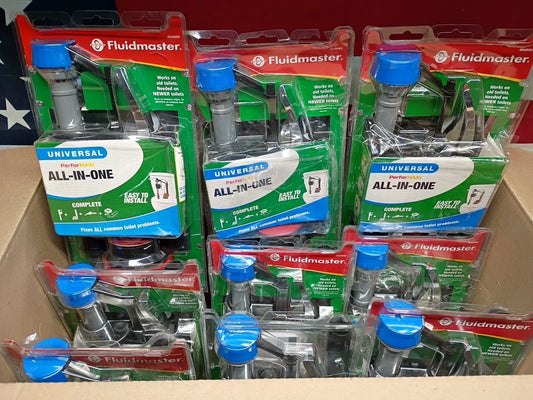 9pk Fluidmaster Universal Complete Toilet Rebuild Repair, 10" H400ARHRK, OB